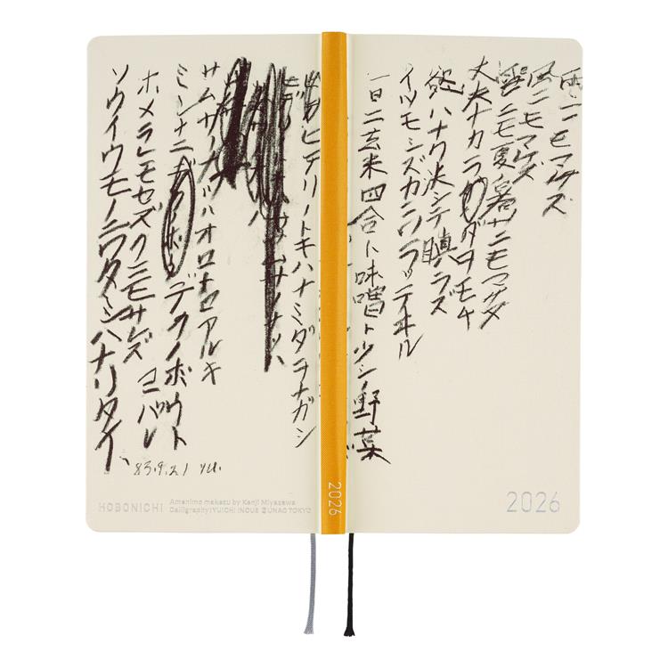 Hobonichi Weeks Yuichi Inoue Ame ni mo Makezu Planner Japanese