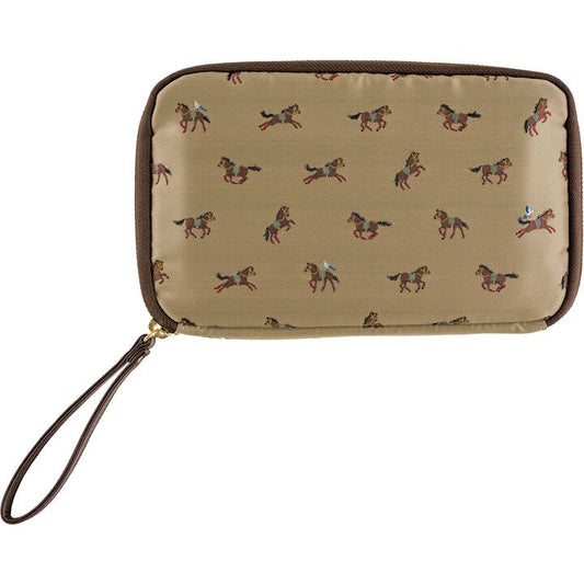 Hobonichi Techo 2026 Tie & Chief Running Horse Drawer Pouch