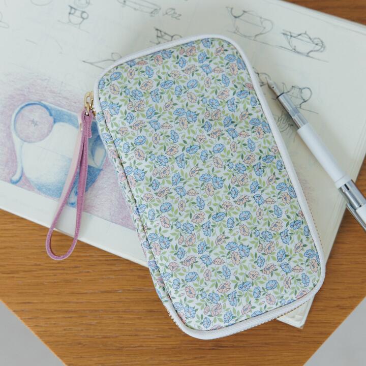 Hobonichi Techo 2026 Small Drawer Pouch – Liberty Fabrics Sasha Kiora