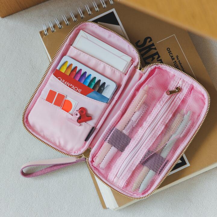 Hobonichi Techo 2026 Small Drawer Pouch – Liberty Fabrics Sasha Kiora