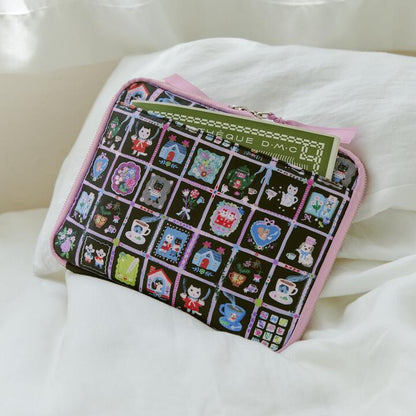 Hobonichi Large Drawer Pouch by Yumi Kitagishi Accordion Organizer