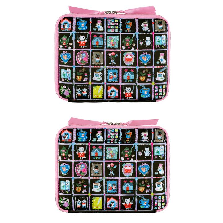 Hobonichi Large Drawer Pouch by Yumi Kitagishi Accordion Organizer