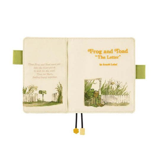 Hobonichi Techo 2026 Loft Limited Frog and Toad A6 Cover