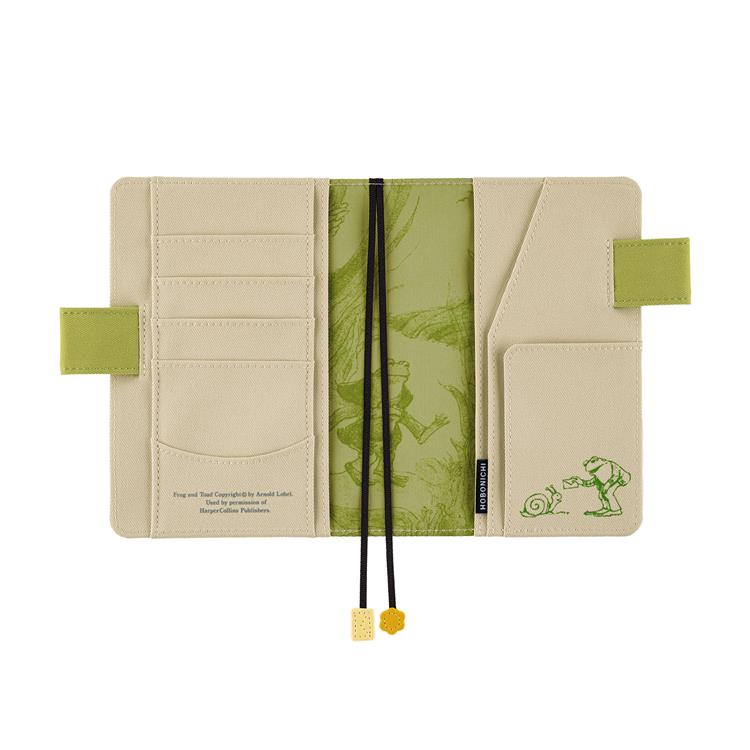 Hobonichi Techo 2026 Loft Limited Frog and Toad A6 Cover