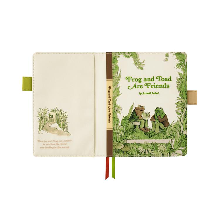 Hobonichi Techo 2026 Loft Limited Frog and Toad A5 Cousin Cover