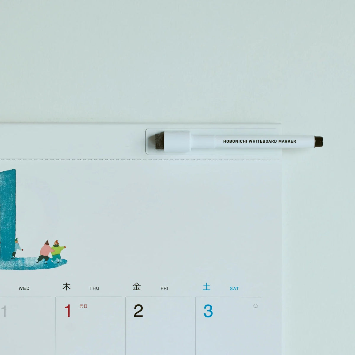 Hobonichi 2026 Full-Size Whiteboard Calendar