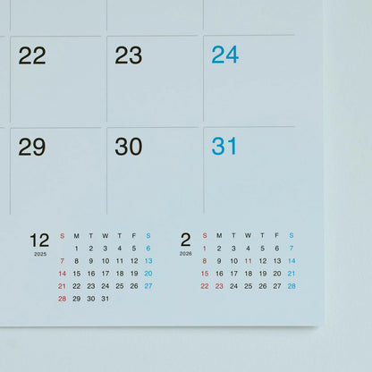 Hobonichi 2026 Medium Whiteboard Calendar