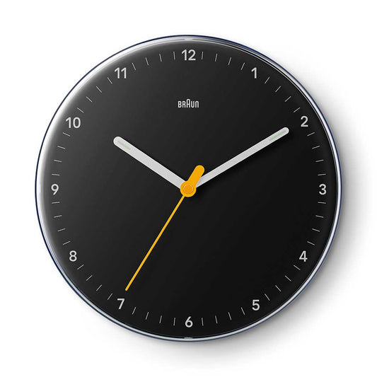 Braun BC26 Black Wall Clock