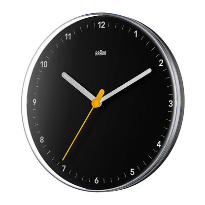 Braun BC26 Black Wall Clock