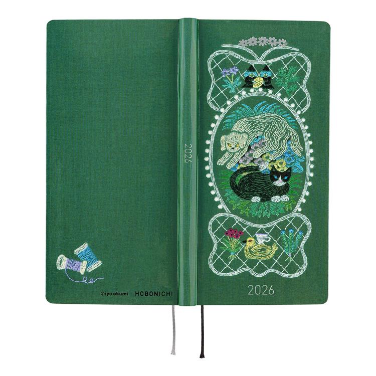 Hobonichi Techo 2026 My Story Embroidered Design Weeks Planner
