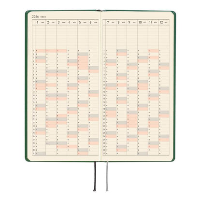 Hobonichi Techo 2026 My Story Embroidered Design Weeks Planner