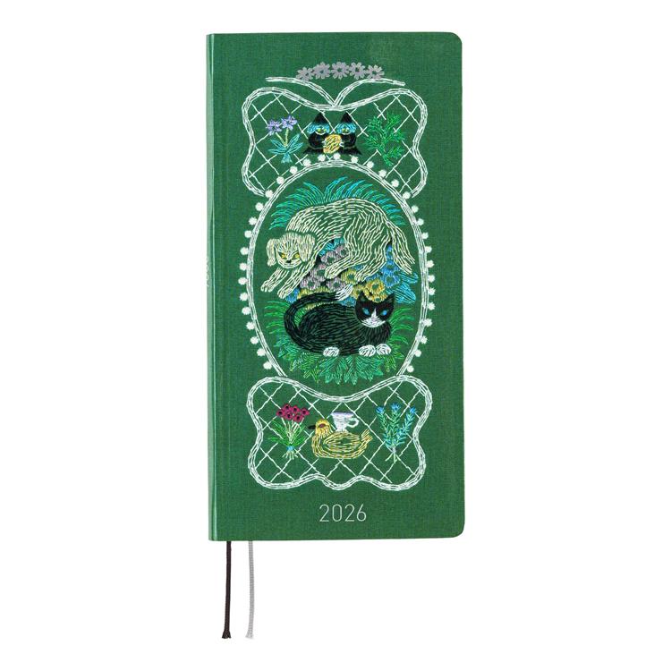 Hobonichi Techo 2026 My Story Embroidered Design Weeks Planner