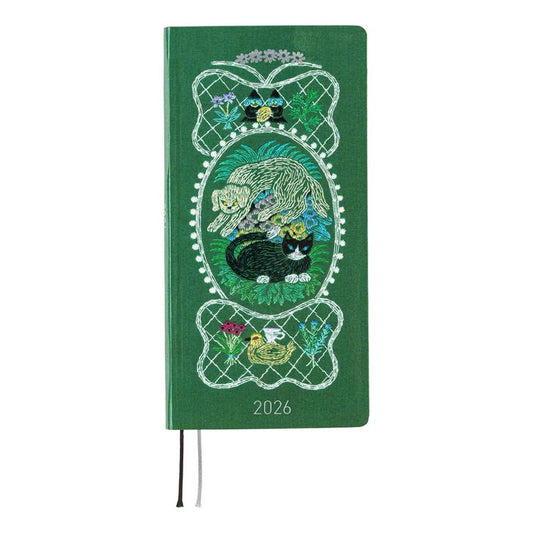 Hobonichi Techo 2026 My Story Embroidered Design Weeks Planner