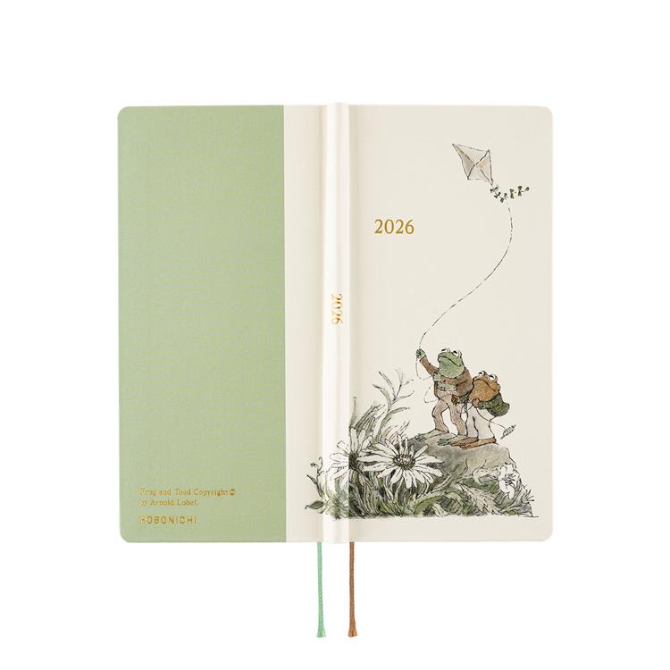 Hobonichi Techo 2026 Spring Weeks Loft Limited Frog and Toad Planner