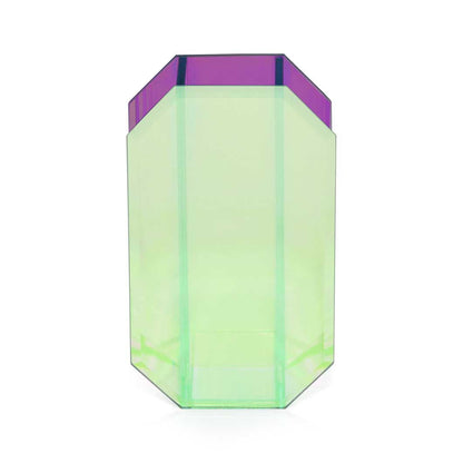Mirage Octagon Glass Vase