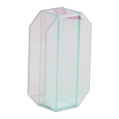 Mirage Octagon Glass Vase