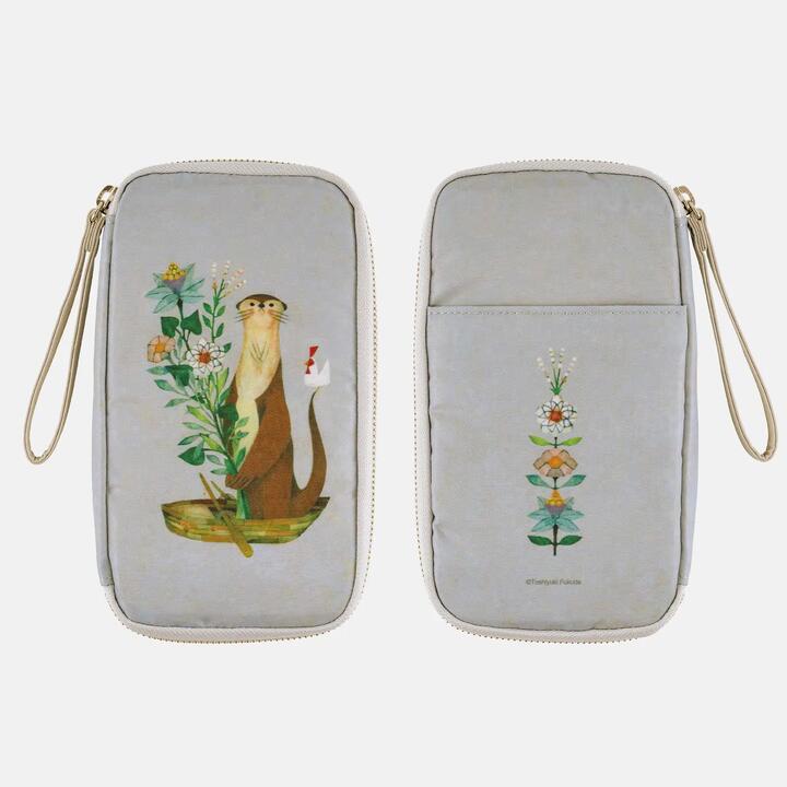 Hobonichi Techo 2026 Small Drawer Pouch – Toshiyuki Fukuda Delivering Flowers