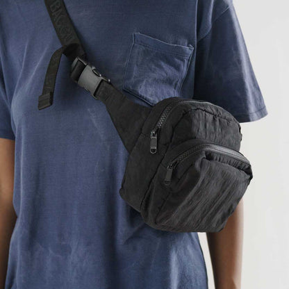 Baggu Black Fanny Pack