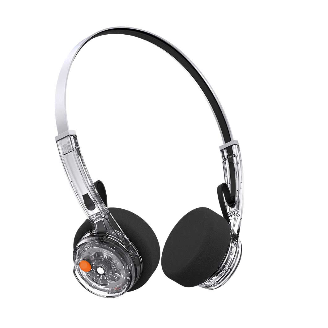 MONDO by Defunc Freestyle Transparent Bluetooth On-Ear Headphones