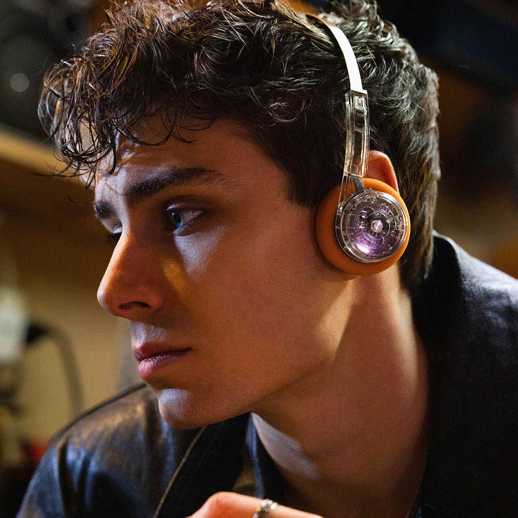 MONDO by Defunc Freestyle Transparent Bluetooth On-Ear Headphones
