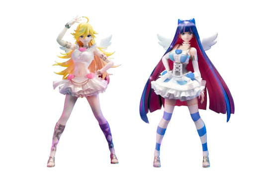 BRILLIANT Figure Panty & Stocking with Garterbelt Anime Figures Set