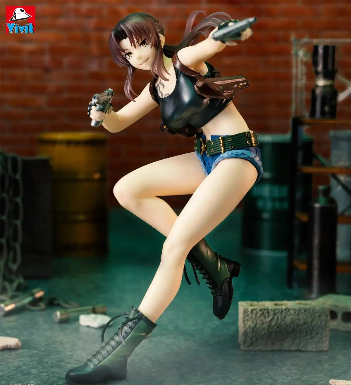 BLACK LAGOON Vivit Figure Revy 25th Anniversary Collectible Prize Figure