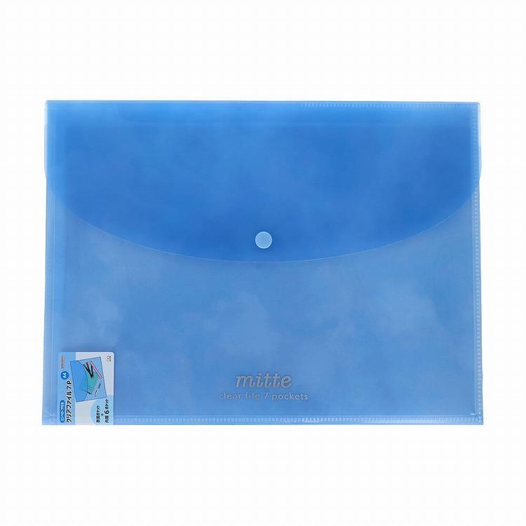 Mitte 7-Pocket Envelope Style Clear File Folder