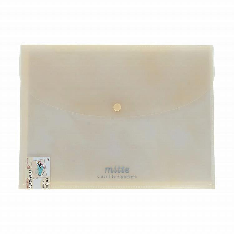 Mitte 7-Pocket Envelope Style Clear File Folder