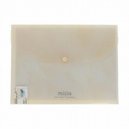 Mitte 7-Pocket Envelope Style Clear File Folder