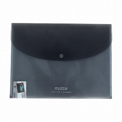 Mitte 7-Pocket Envelope Style Clear File Folder