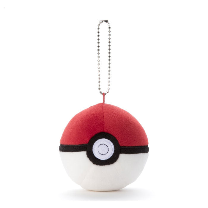 Pokemon Mocchi-Mocchi Mascot Poké Ball Plush Keychain