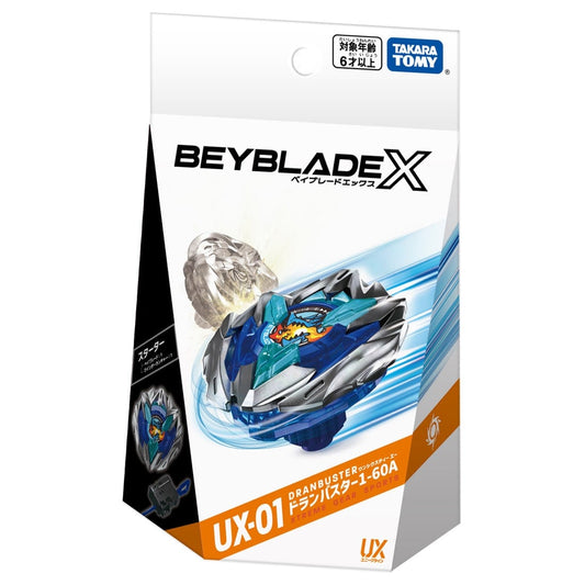 TAKARA TOMY BEYBLADE X UX-01 Starter Drawn Buster 1-60A