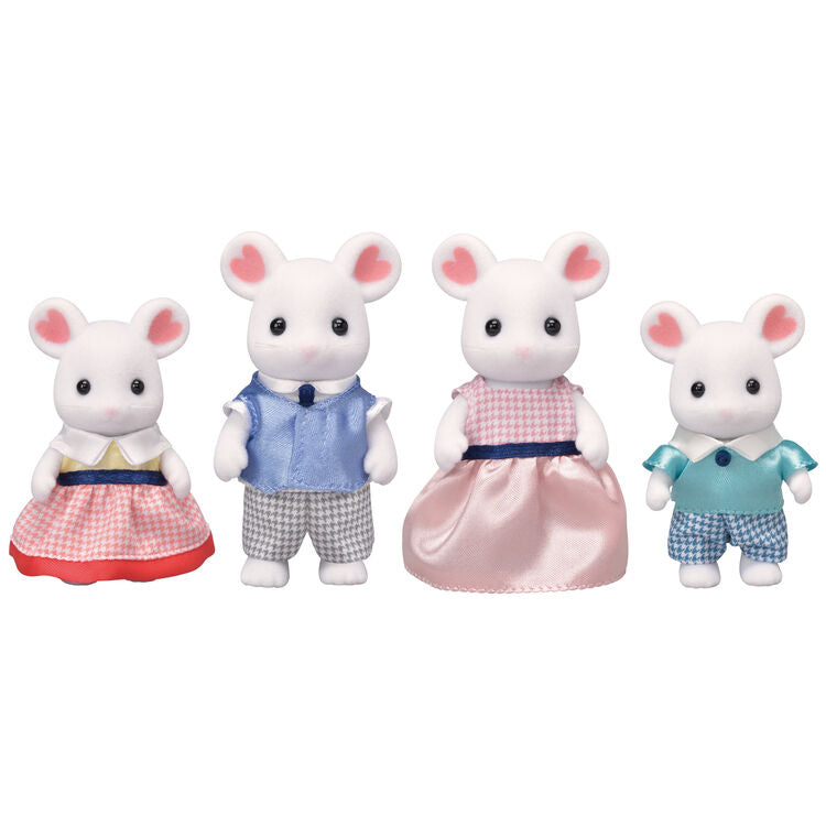 Sylvanian Families Marshmallow Mouse Family Figure Set