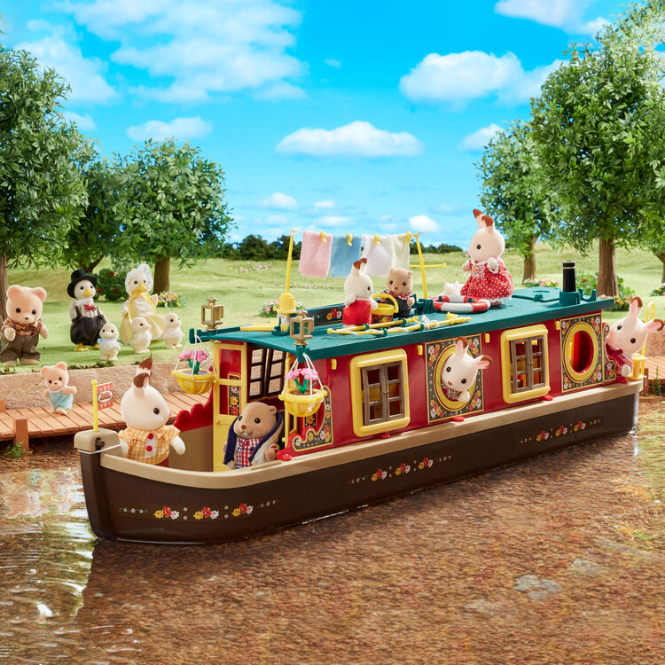 Sylvanian Families Canal Boat Playset