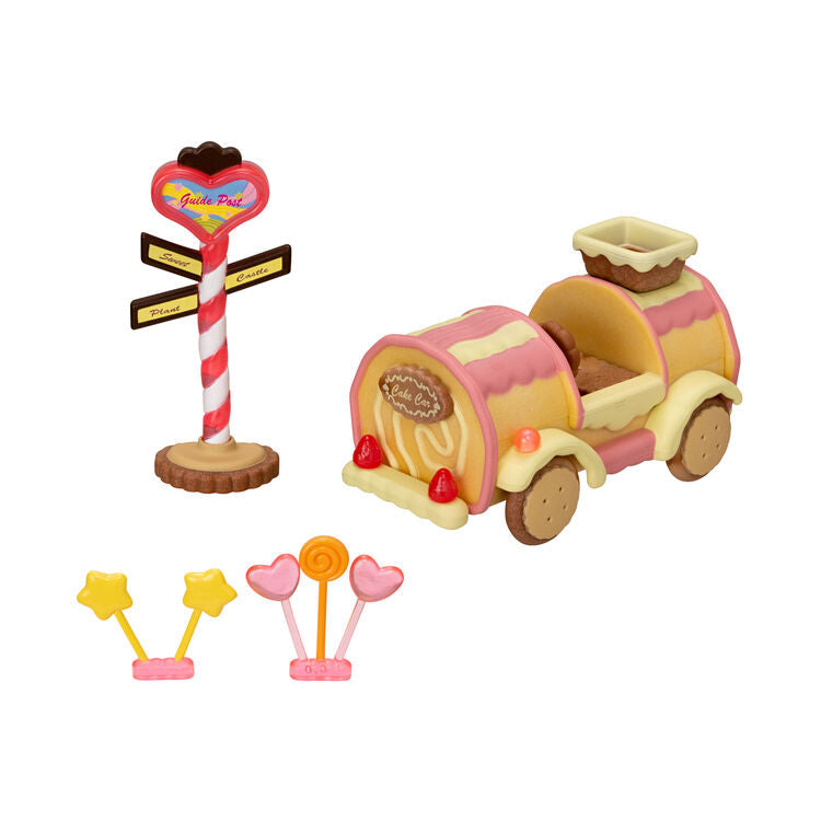 Sylvanian Families Cake Car Playset