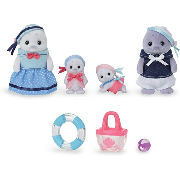 Sylvanian Families Seal Family FS-51 Marine Themed Toy Set