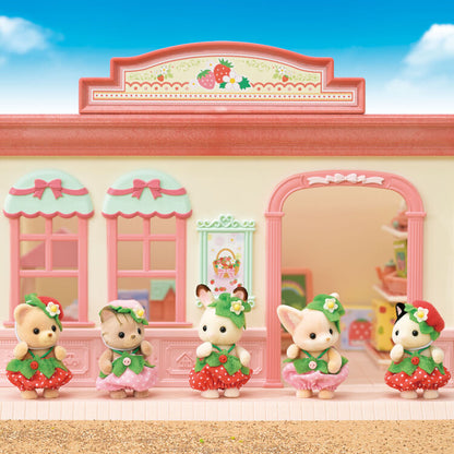 Sylvanian Families Baby Gathering Set - Strawberry (5 Figures)
