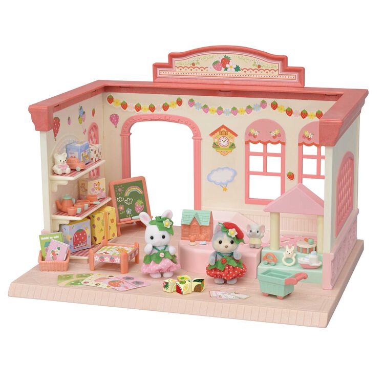 Sylvanian Families Strawberry Nursery Room Playset