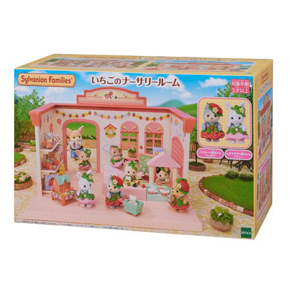 Sylvanian Families Strawberry Nursery Room Playset
