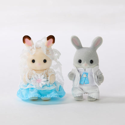 Sylvanian Families Baby Pair Set – Lovely Wedding Edition
