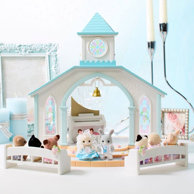 Sylvanian Families Baby Pair Set – Lovely Wedding Edition