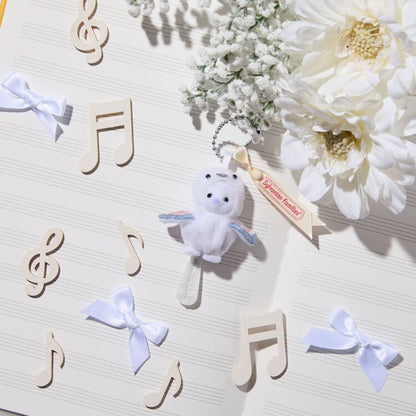 Sylvanian Families Seal Baby Keychain – Shimaenaga Costume Character Charm