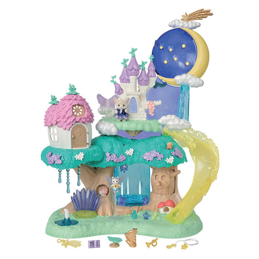 Sylvanian Families Enchanted Fairy Forest & Magical Castle Playset