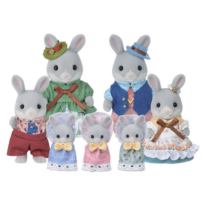Sylvanian Families Cotton Rabbit Family celebration Figure Set