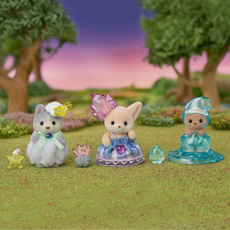 Sylvanian Families Fairy Forest Mysterious Baby Figure Set