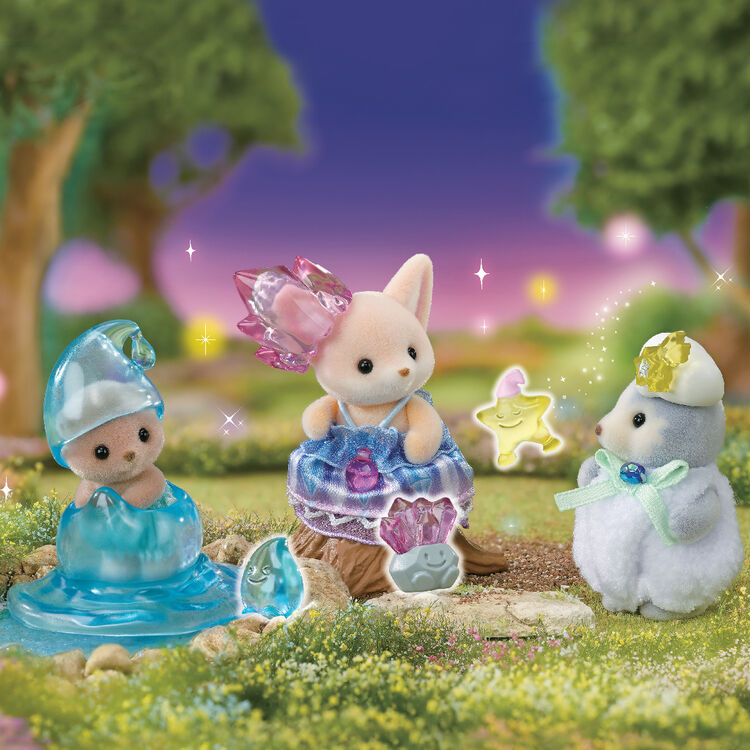 Sylvanian Families Fairy Forest Mysterious Baby Figure Set