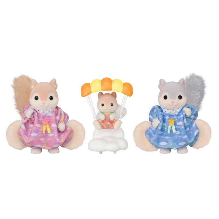 Sylvanian Families Flying Squirrel Family Figure Set