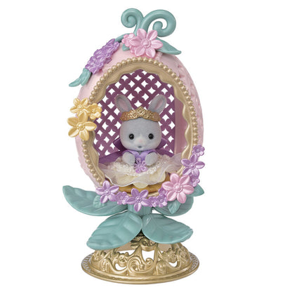 Sylvanian Families Cotton Rabbit Floral Egg Figure Set