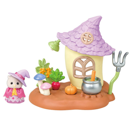 Sylvanian Families Little Tales Collection Owl Magical Vegetable Garden Figure Set