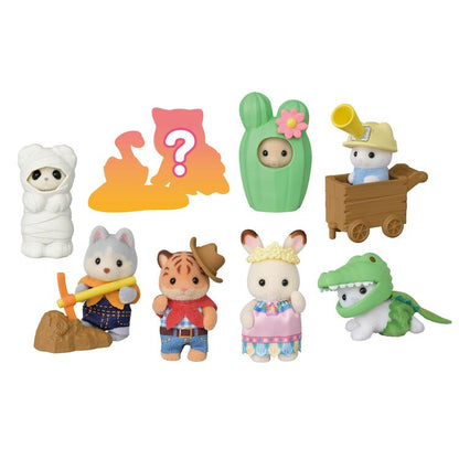 Sylvanian Families Baby Adventure Series Blind Box Figure (16 packs)